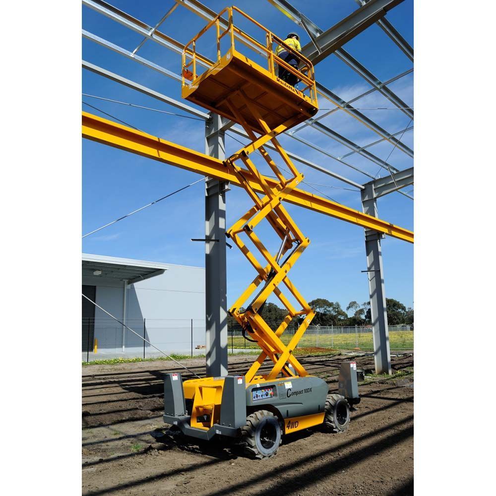 Plataformas de tijeras diesel Compact 10 DX