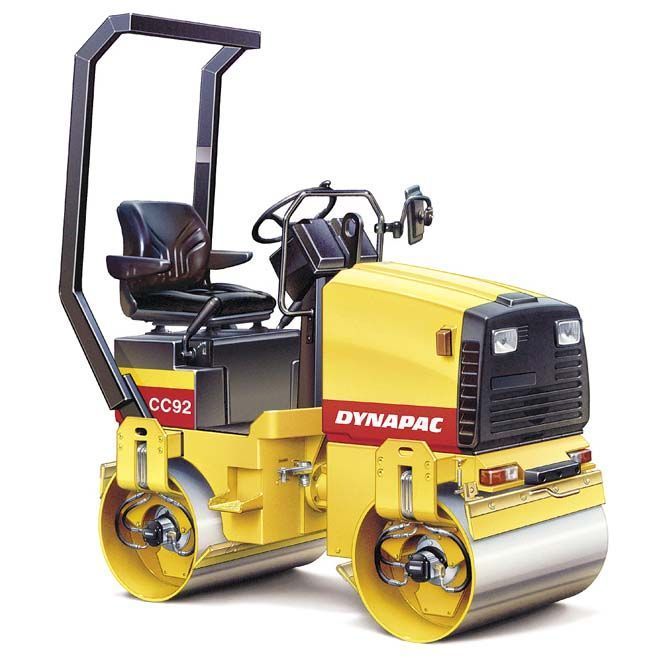 Rodillo Compactador Dynapac CC92