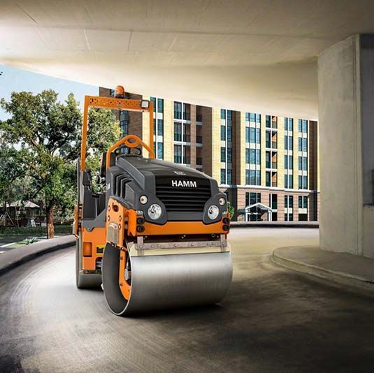 Rodillo Compactador 3000 Kg HAMM HD 10