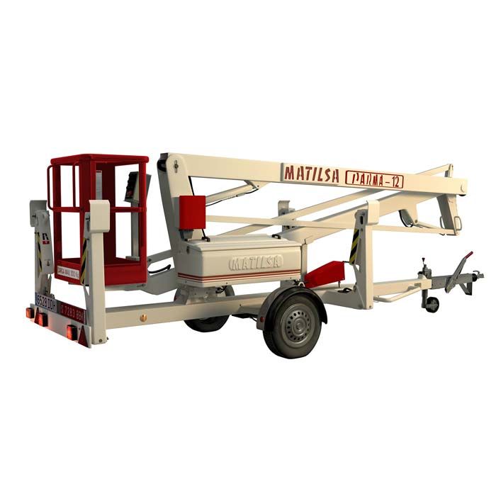 Plataforma Elevadora Remolcable 12 M