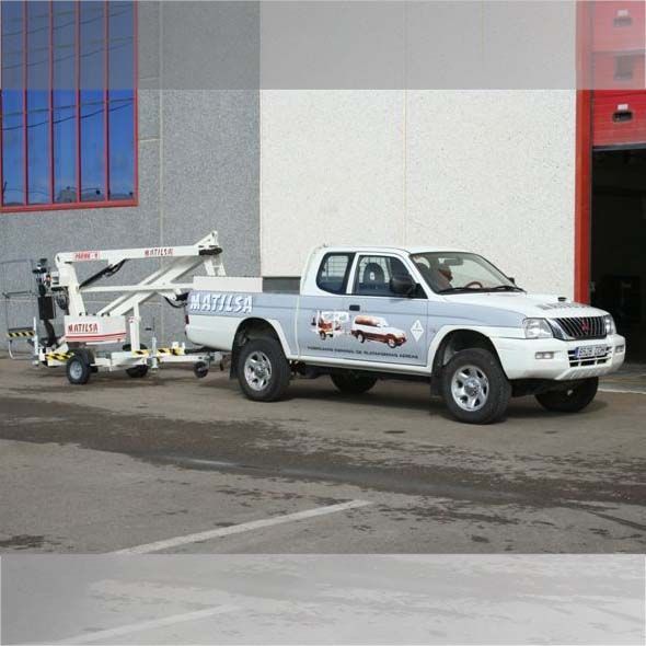 Plataforma Elevadora Remolcable 9 Metros