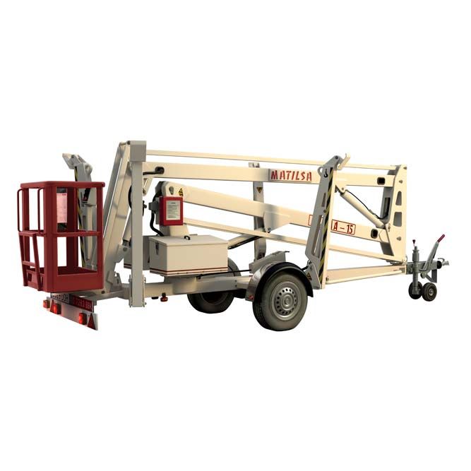 Plataforma Elevadora Remolcable 15 Metros Parma